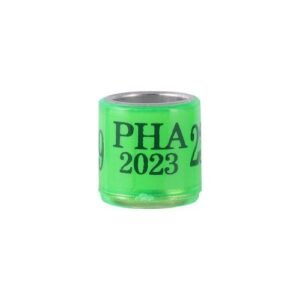 Pha 2023/2024 8mm Pigeon Foot Ring Aluminum Plastic Material Bird Foot Ring With Numbers Multicolor Optional Bird Supplies 30pcs