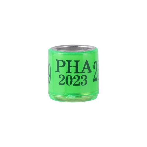 Pha 2023/2024 8mm Pigeon Foot Ring Aluminum Plastic Material Bird Foot Ring With Numbers Multicolor Optional Bird Supplies 30pcs