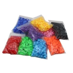 100 Pcs8mm Open Foot Ring Pigeon Foot Ring Variety Of Color Poultry Foot Ring Pigeon Supplies Bird Supplies Poultry Supplies