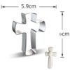 1pcs Patisserie Reposteria Gateau Cross Peace Dove Metal Cookie Cutter Fondant Cake Decor Tools Chocolate Cupcake Biscuit Mould