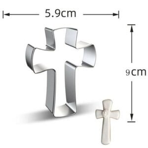 1pcs Patisserie Reposteria Gateau Cross Peace Dove Metal Cookie Cutter Fondant Cake Decor Tools Chocolate Cupcake Biscuit Mould