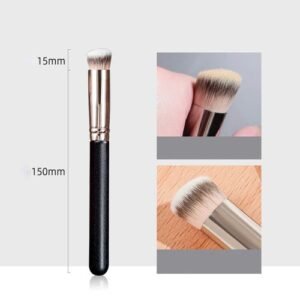 Makeup Brushes Foundation Concealer Angled Seamless Cover Synthetic Dark Circle Liquid Cream Cosmetics Contour Brush Beauty Tool SMA