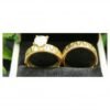 18karat Gold Plated Couple Ring Set