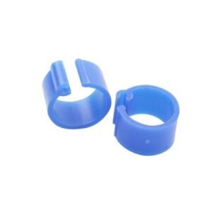 100 Pcs Inner Diameter 8mm Bird Pigeon Foot Ring Ten Colors Without Text Weight Freedom Of Action Poultry Ring Bird Carry
