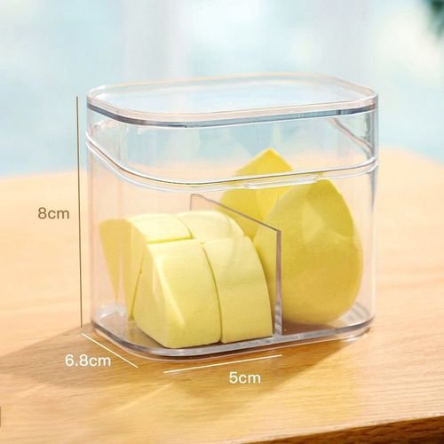 Clear Tea Bag Storage Box Coffee Capsule Cosmetics