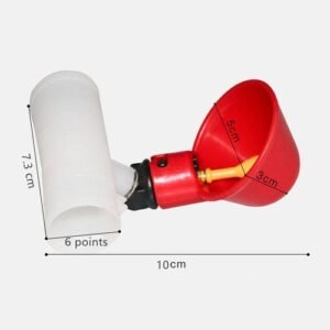 5/10pcs Chicken Feeder Automatic Poultry Water Drinking Cups Hens Bird Quail Pigeon Feeder Drinkers Feeding Breeding Tool