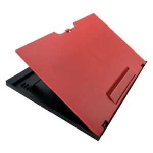 Adjustable Laps Desk with 7 Adjustable Angles and Dual Cushions Laptop Stand for Car Laptop Desk Work Table New,Red NO5122