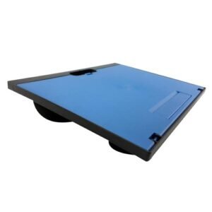 Adjustable Laps Desk with 7 Adjustable Angles and Dual Cushions Laptop Stand for Car Laptop Desk Work Table New,Blue NO5122