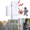 Home Window Door Entry Anti Thief Security Alarm-White