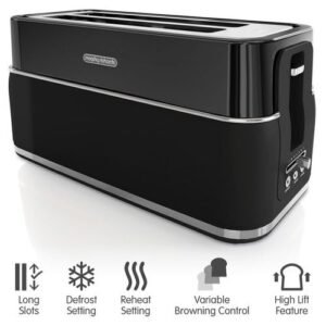 Morphy Richards Signature Opulent 2Long Slot,4 Slice Toaster