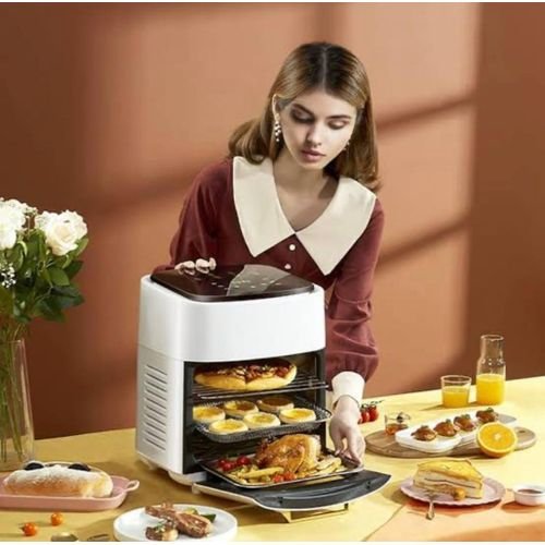 Nine 15L Extra Large Capacity Digital Solver Crest Air Fryer