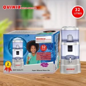 Quinix Water Purifier Filter & Dispenser - 32L +Akaline PH Tester