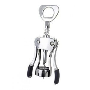 BIG Wine Cork Opener Silver