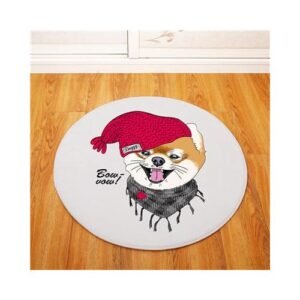 Modern Nordic Cartoon Cat Round Chair/table Desk Mat Living Room Bedroom Area Rug Decorative Carpet