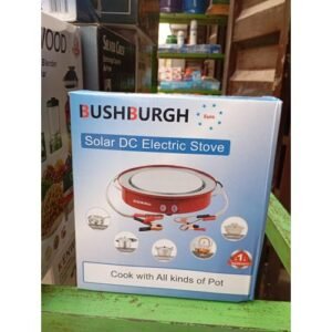 BUSHBURGH Solar / Battery Powered Electric Cooker Stove