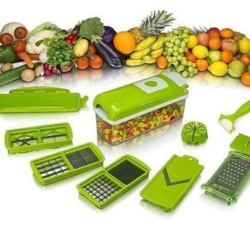 Nicer Dicer Plus Multipurpose Kitchen Accessories Vegetable Carrot Cucumber Onions Shredder Cutter Slicer Grater Dicer