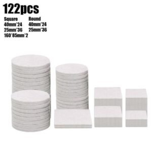 Felt Furniture Pads Wood Floor Protectors For Hardwood Flooring Protection Felt Anti-slip Mat Chair Table Foot Pad Foot Cover