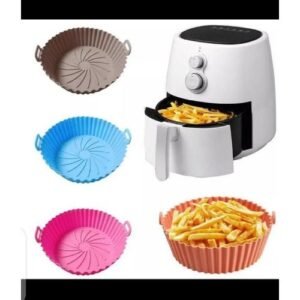 Big Reusable Silicone Air Fryer Liners 3pcs