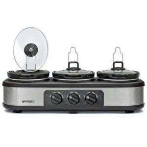 Ambiano Triple Slow Cooker & Warming Station