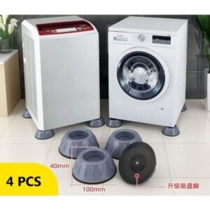 Anti-vibration Washing Machine And Fridge Stand Pad