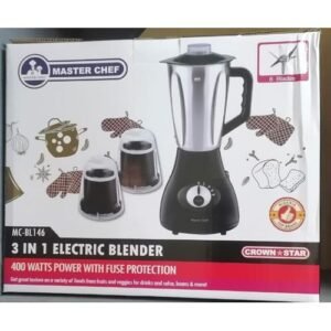 Master Chef 3 IN 1 Electric Blender