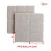 Self-adhesive Felt Table Chair Mats Noise Prevention Table Mats Furniture Floor Protector Mats Chair Protection Mats Wear
