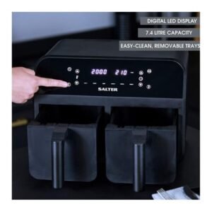 Salter Roast,grill,bake,dehydrate Dual Air Fryer