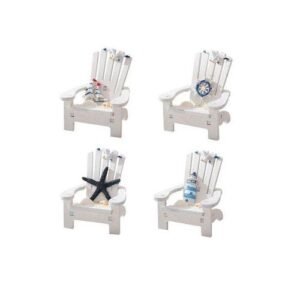Mini Beach Chair, Household Wood Chair Craft Ornament Table