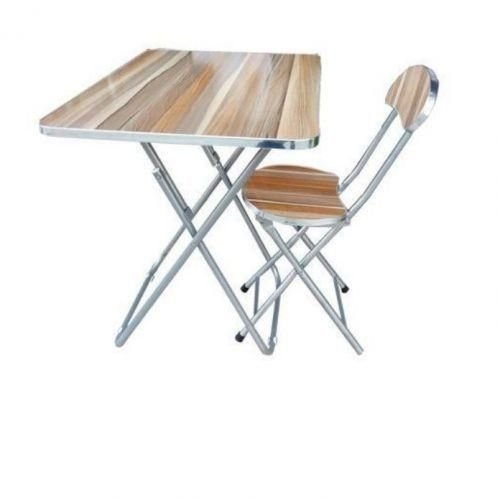 Adjustable Laptop/Reading Table And Chair Wooden/ Metal