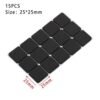 1-24Pcs Square Round Self Adhesive Furniture Leg Feet Pads DIY Anti Slip Mat Bumper Damper For Chair Table Protector Anti Noisy