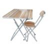 Foldable Reading/Laptop Table & Chair For Home And Office