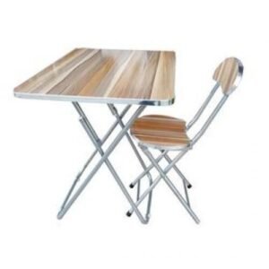 Foldable Reading/Laptop Table & Chair For Home And Office