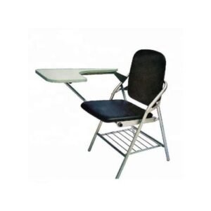 Folding Study Or Training Chair With Writing Pad