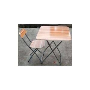 Children Metal & Polished Wood Reading Table,Outdoor /Indoor