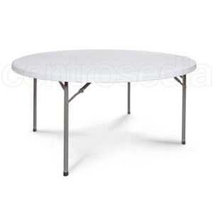 8 Seater Round  Banquet  Plastic  Table