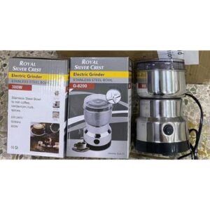 Royal Silver Crest Grain Electric Stainless Steel Grinder