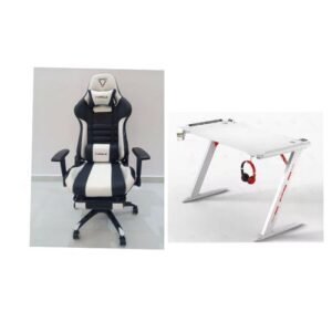 Office Executive Chair And LED Light Office Table