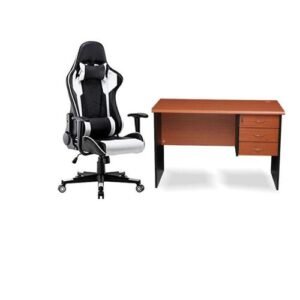 Executive Office Chair And Table Set