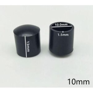 24 PCS Round Furniture Foot Caps Chair Table Sofa Anti-Slip Silent Rubber Leg Pad Wooden Floor Anti-Scratch Protective Pad