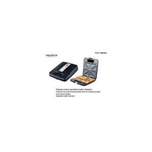 Polystar Large Electric 4 Slice Bread Toaster / Sandwich Maker