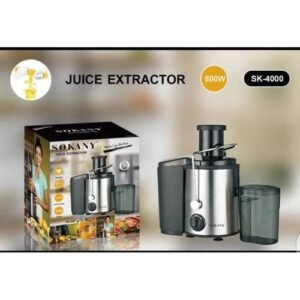 Sokany Electric Juice Extractor/Multi-Fruits Juice Maker