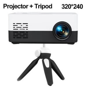 Salange J15 Mini Portable Projector Support 1080P Video Home Media Player Pocket Video Cinema Gift
