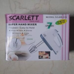 7 Speed Electric Hand Mixer Whisk Egg Beater Cake Baking