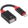 USB OTG Adapter For IPhone Lightning IOS 13 14 To USB
