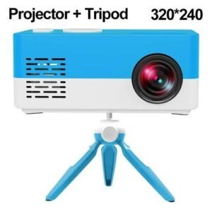 Salange J15 Mini Portable Projector Support 1080P Video Home Media Player Pocke