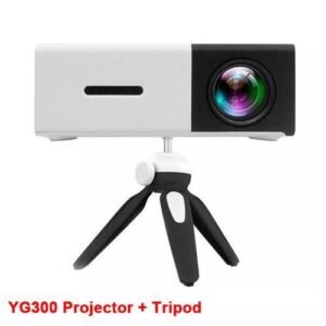 Salange YG300 Pro LED Mini Projector Supports 1080P HDMI USB Audio Portable Home Media Video Player