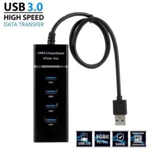 USB HUB 4 Ports Usb Hub 3.0 Adapter High Speed Data Transfer