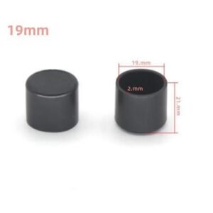 24 PCS Round Furniture Foot Caps Chair Table Sofa Anti-Slip Silent Rubber Leg Pad Wooden Floor Anti-Scratch Protective Pad