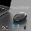 Wireless Bluetooth Mouse + Receiver For Laptop PC Mac,iPadOS