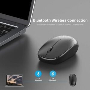 Wireless Bluetooth Mouse + Receiver For Laptop PC Mac,iPadOS
